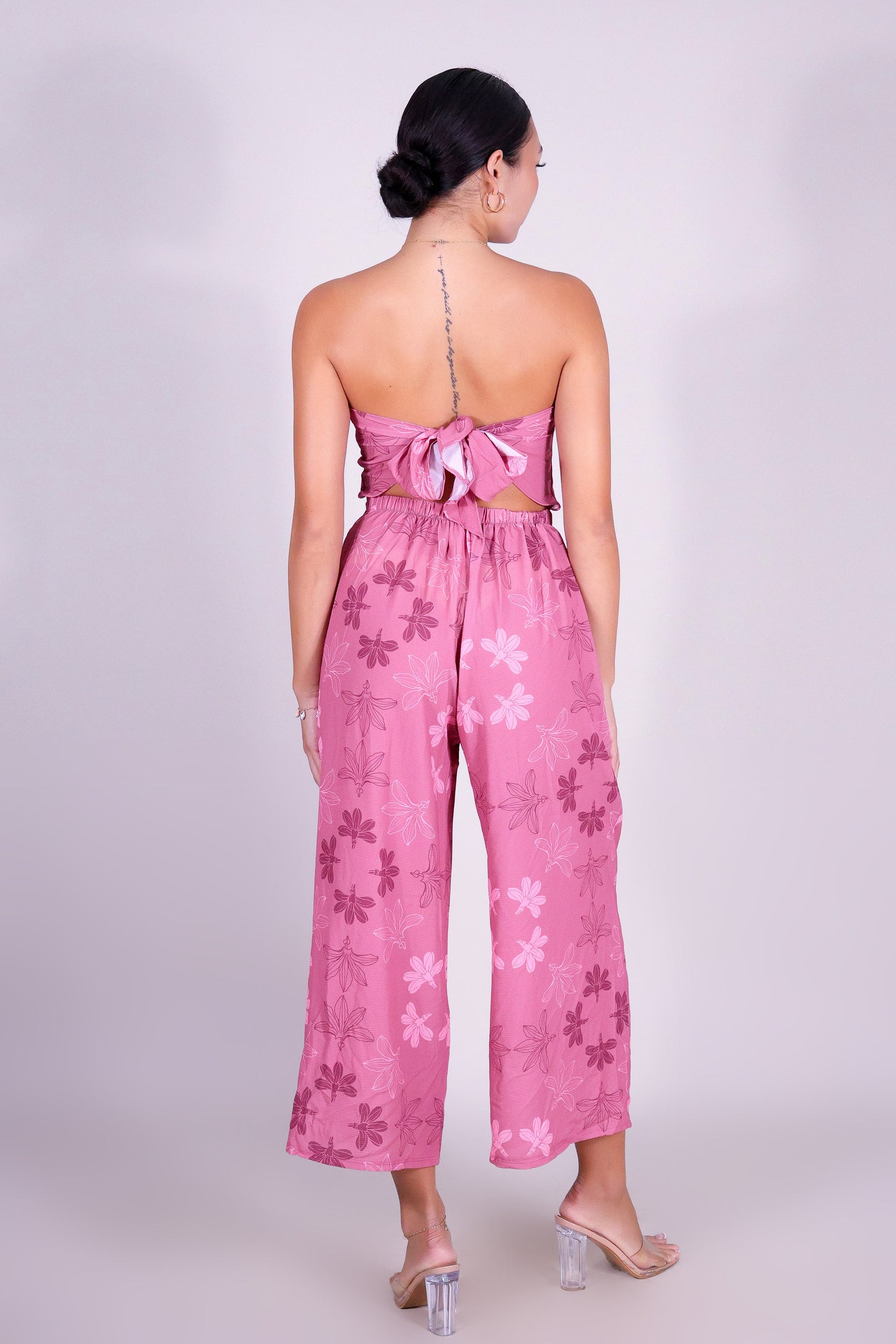 NAUPAKA TIE BACK JUMPSUIT