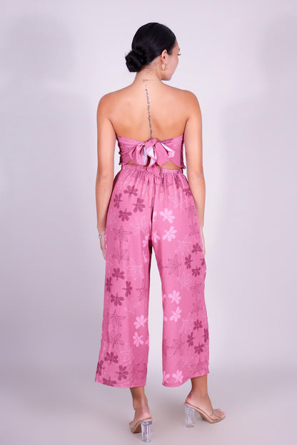 NAUPAKA TIE BACK JUMPSUIT