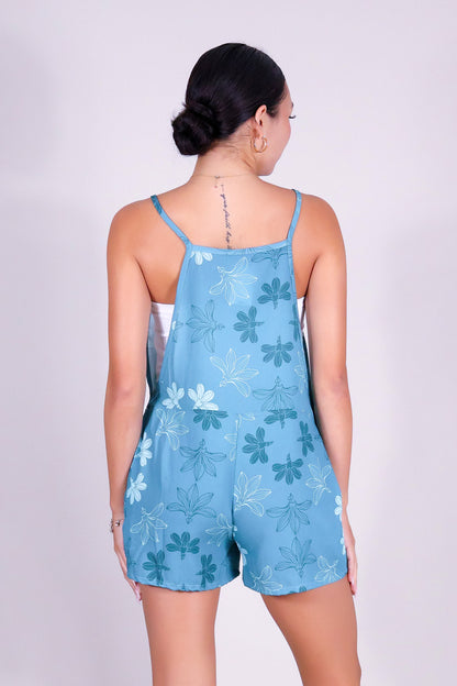 NAUPAKA OVERALL ROMPER