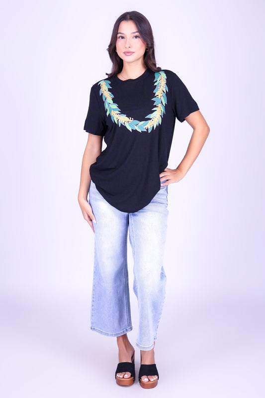 MAILE PUAKENIKENI LEI TEE