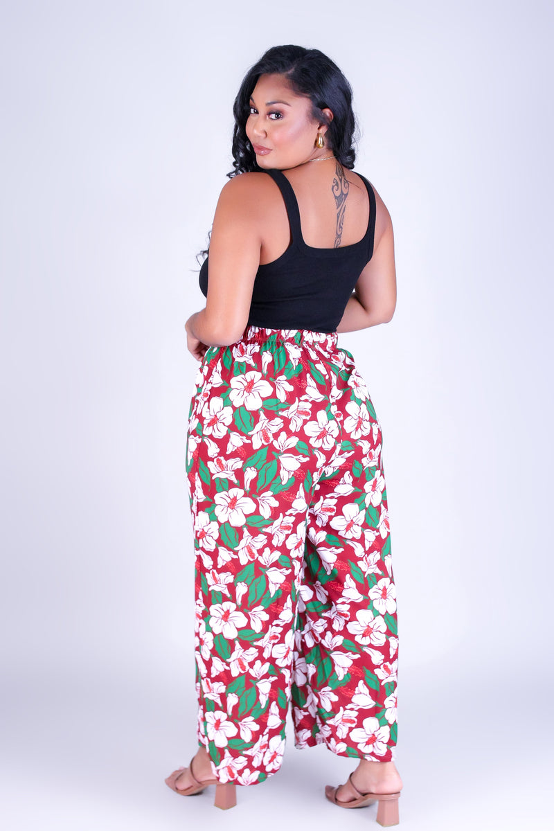 KOKIO KEOKEO WOVEN CAPRI&