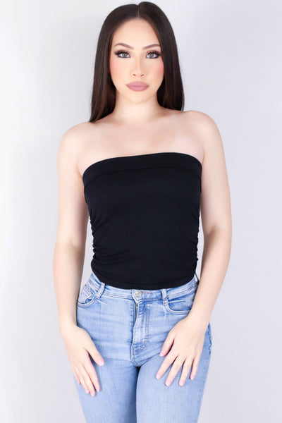 Jeans Warehouse Hawaii - SL CASUAL SOLID - TIMES OUT CROP TOP | By SUPERLINE
