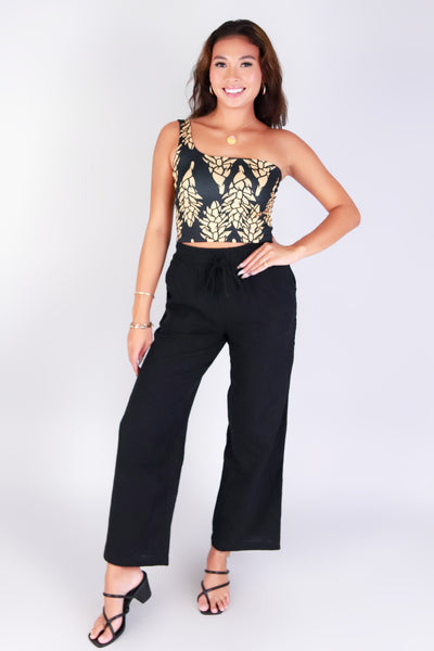 GINGER ONE SHOULDER TOP