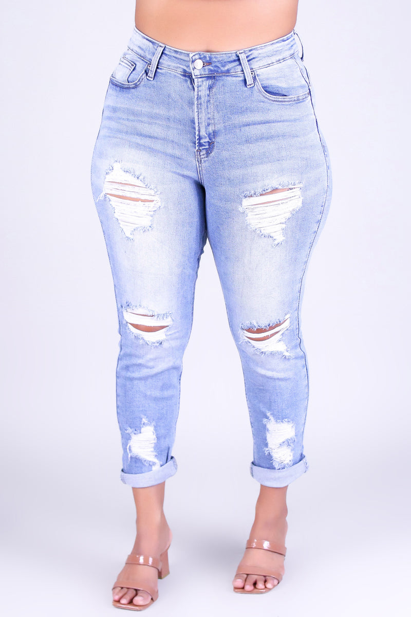 FLAWLESS PER USUAL DENIM CAPRI&
