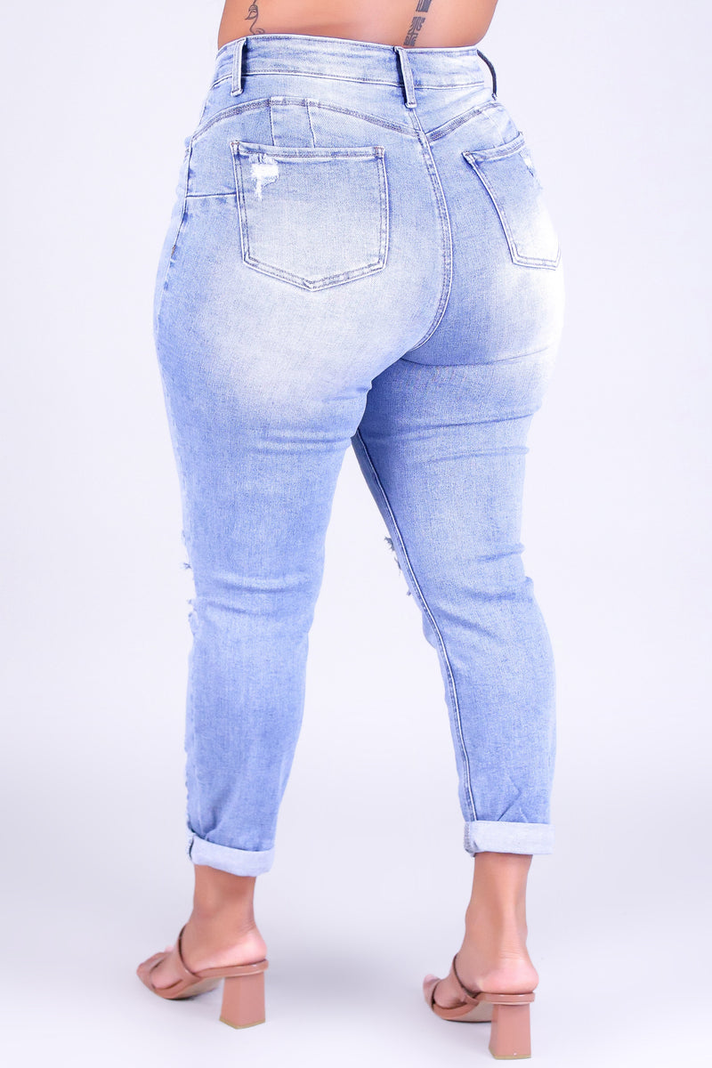 FLAWLESS PER USUAL DENIM CAPRI&
