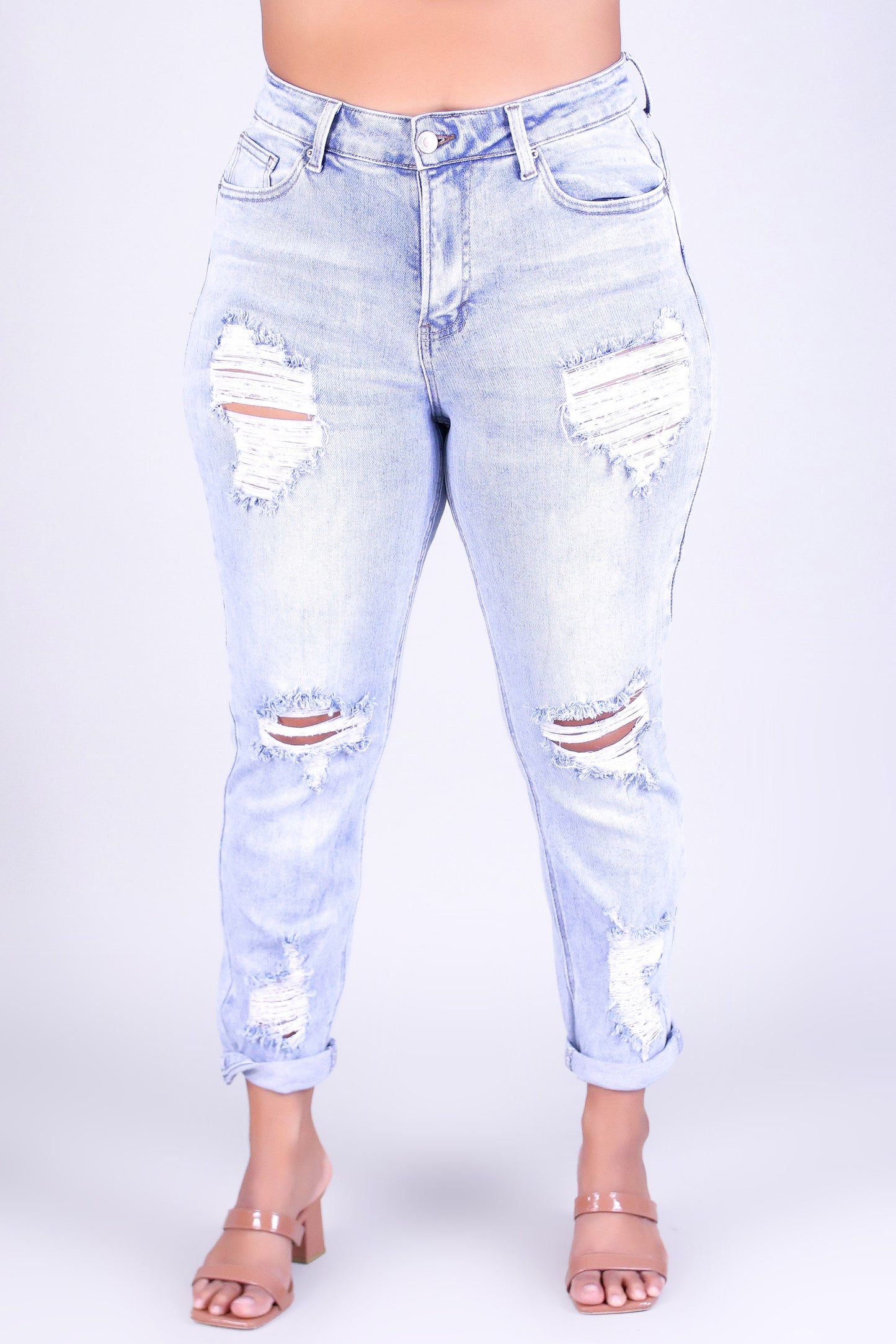 FLAWLESS PER USUAL DENIM CAPRI'S