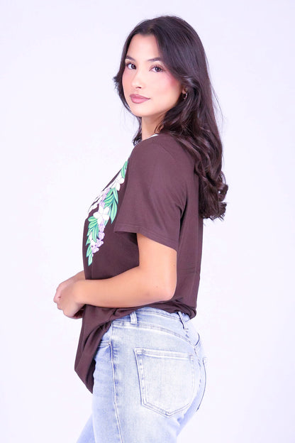PIKAKE MAILE LEI TEE