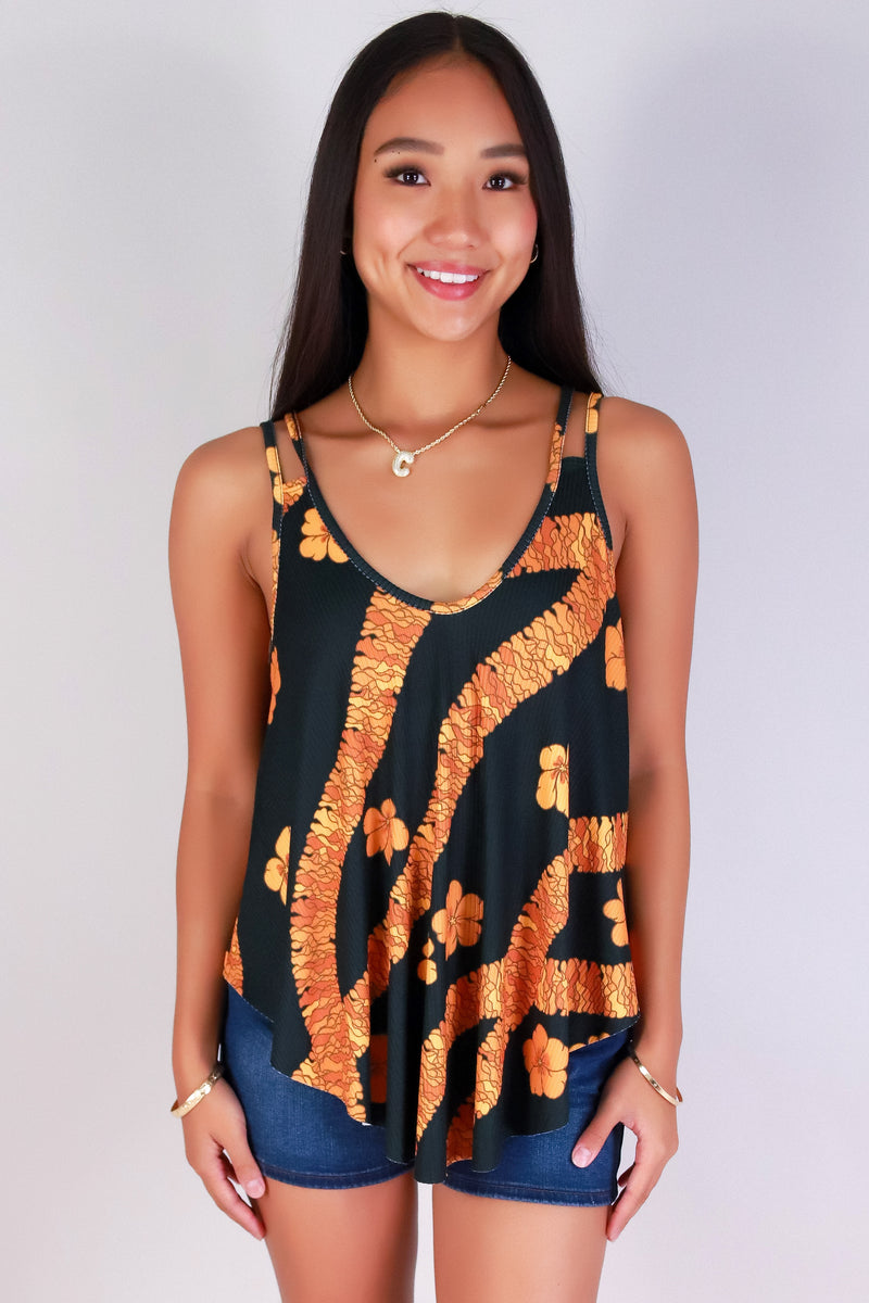 Jeans Warehouse Hawaii - SL PRINT - ILIMA TOP | By LUZ