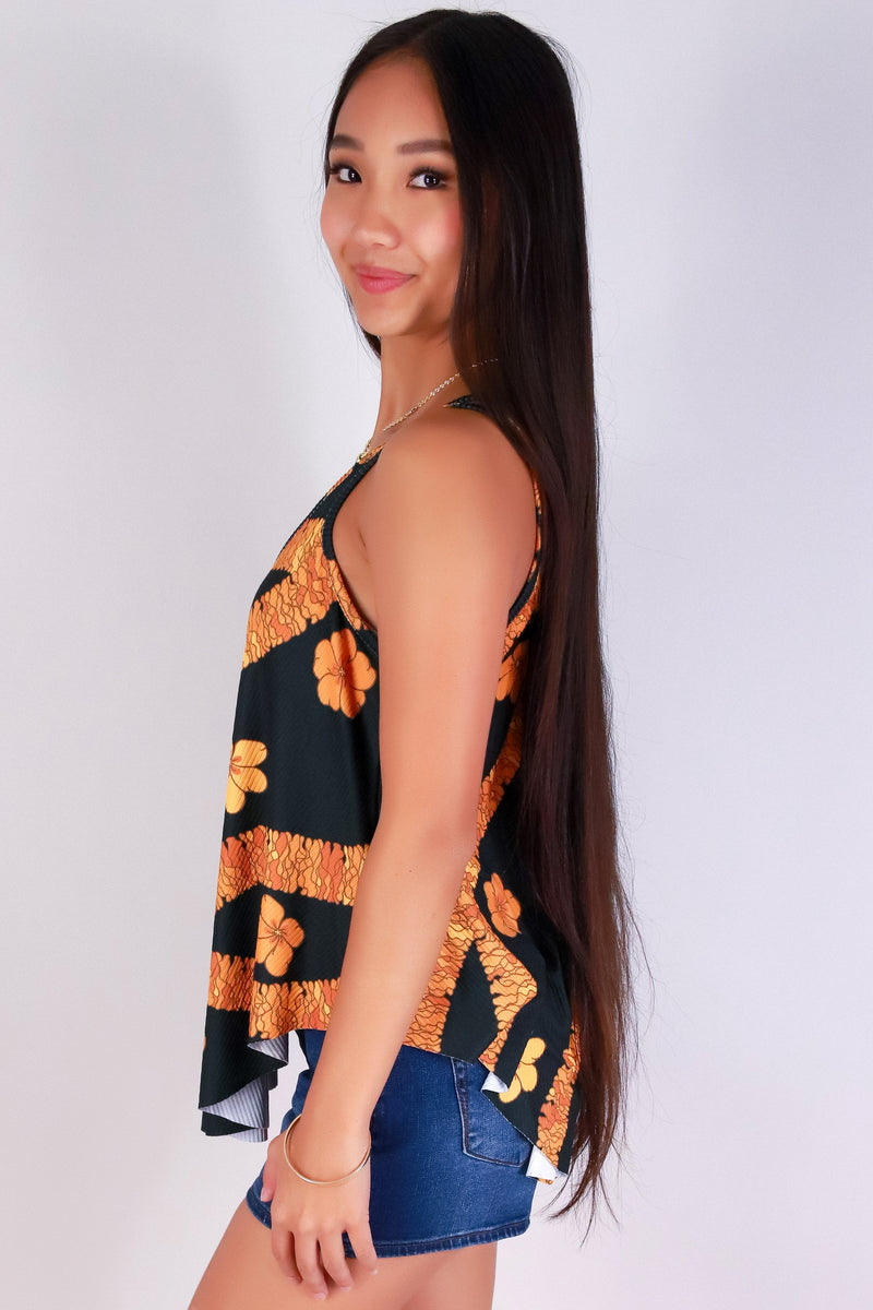 Jeans Warehouse Hawaii - SL PRINT - ILIMA TOP | By LUZ