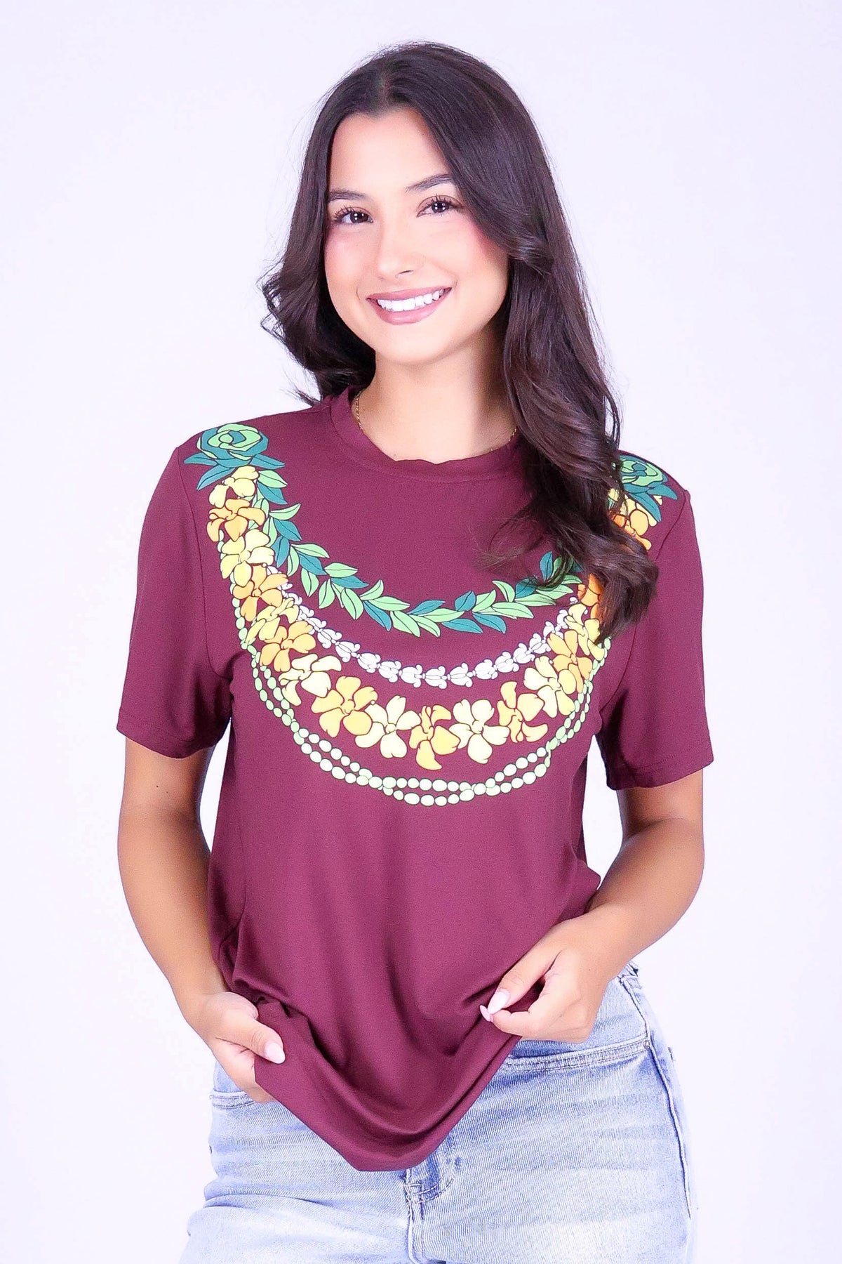 NA PUA LEI TEE