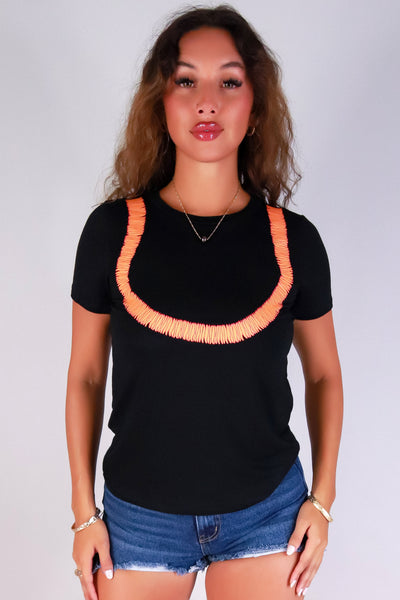 Jeans Warehouse Hawaii - S/S SCREEN - ILIMA LEI TEE | By LUZ