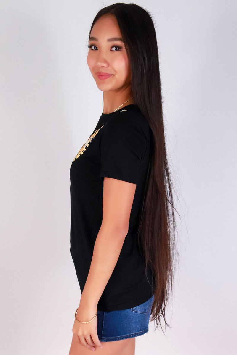 Jeans Warehouse Hawaii - S/S SCREEN - HAPA PUAKENIKENI TEE | By LUZ