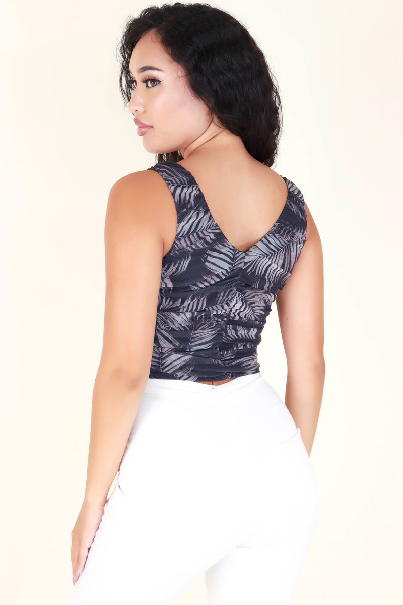 Jeans Warehouse Hawaii - SL PRINT - NEED NOBODY TOP | By HEART & HIPS