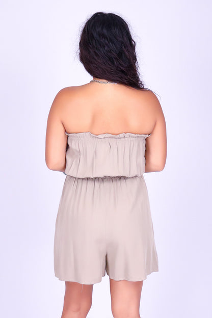 GO WITH IT TUBE ROMPER