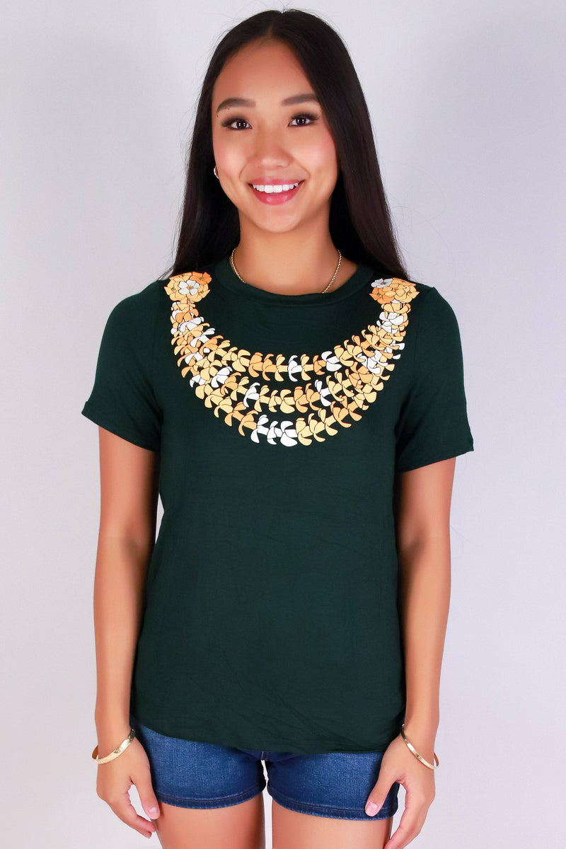 Jeans Warehouse Hawaii - S/S SCREEN - HAPA PUAKENIKENI TEE | By LUZ