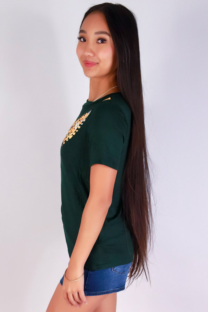 Jeans Warehouse Hawaii - S/S SCREEN - HAPA PUAKENIKENI TEE | By LUZ