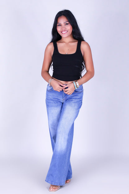 HOLD MY CALLS CROP TOP