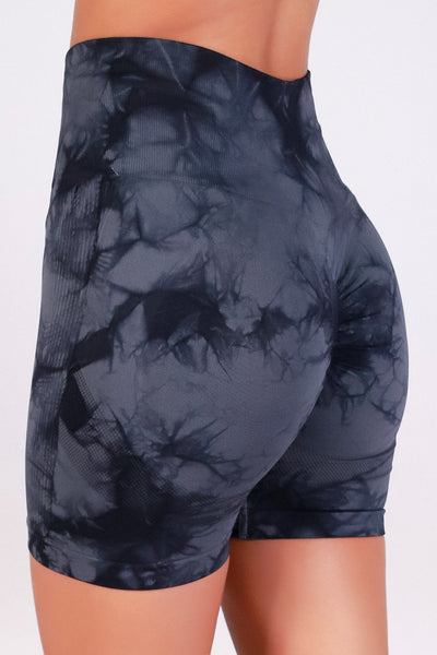 Jeans Warehouse Hawaii - BIKE SHORTS - SNATCHED SEAMLESS TIE DYE BIKE SHORTS | By LA 12ST