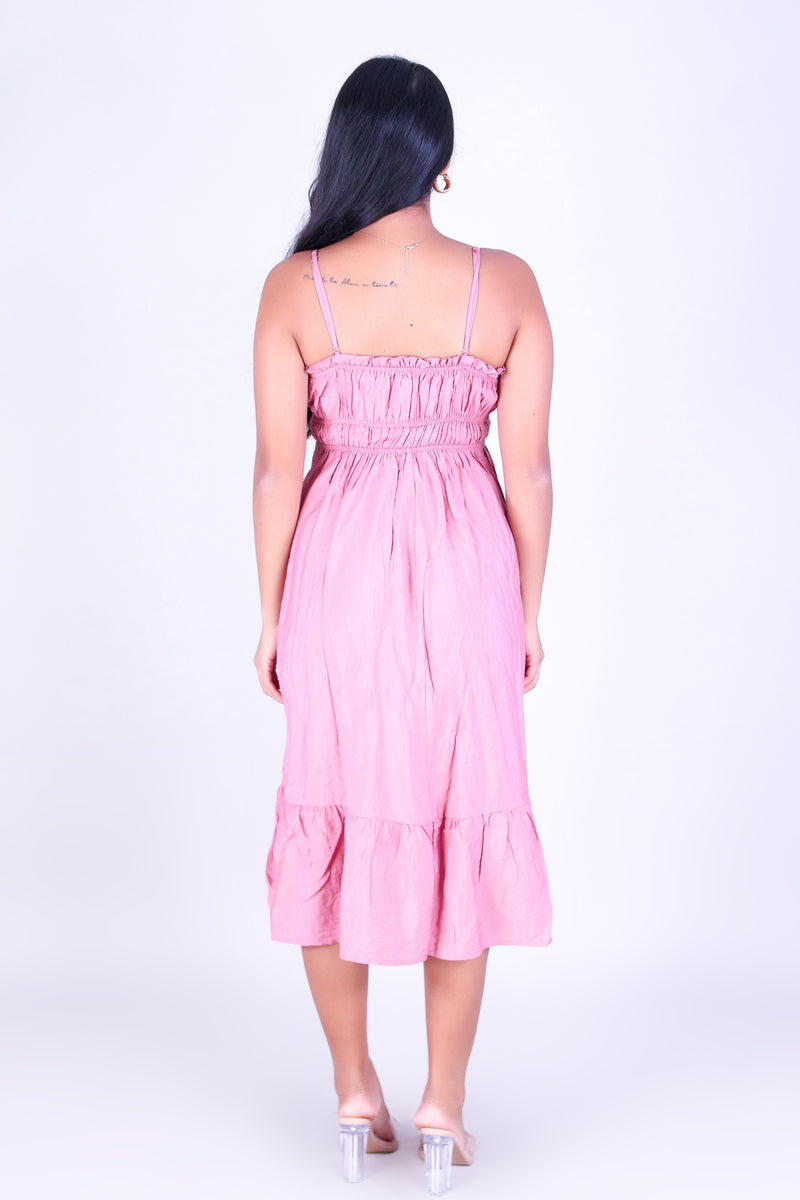 DARLING TIERED MAXI DRESS