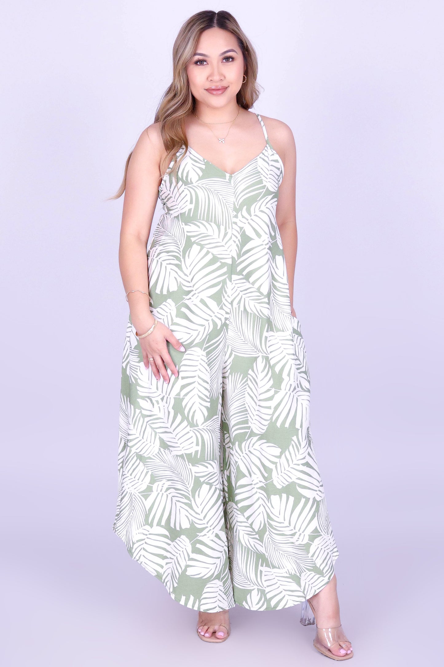 BOTANICAL ESCAPE JUMPSUIT