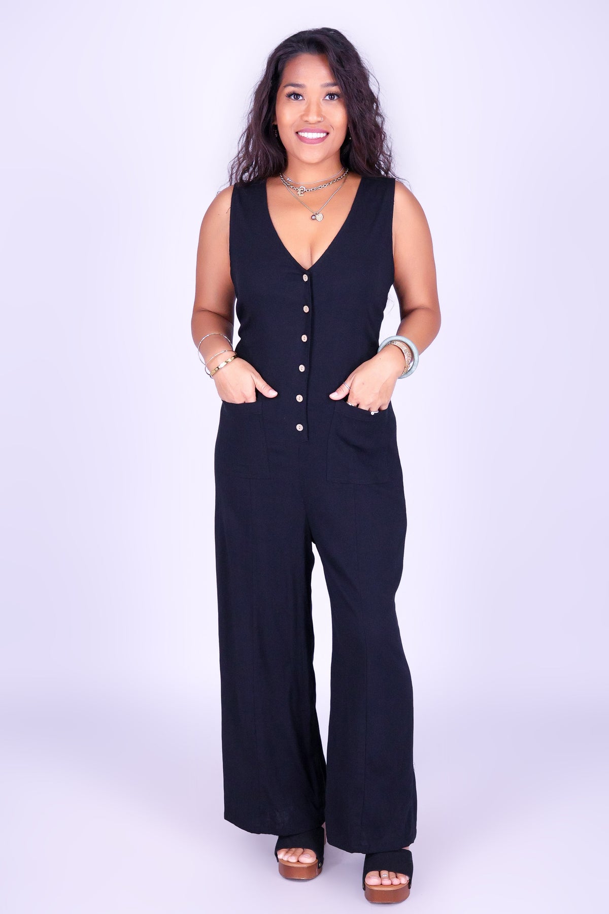 CASUAL MOOD NO WAIST JUMPSUIT