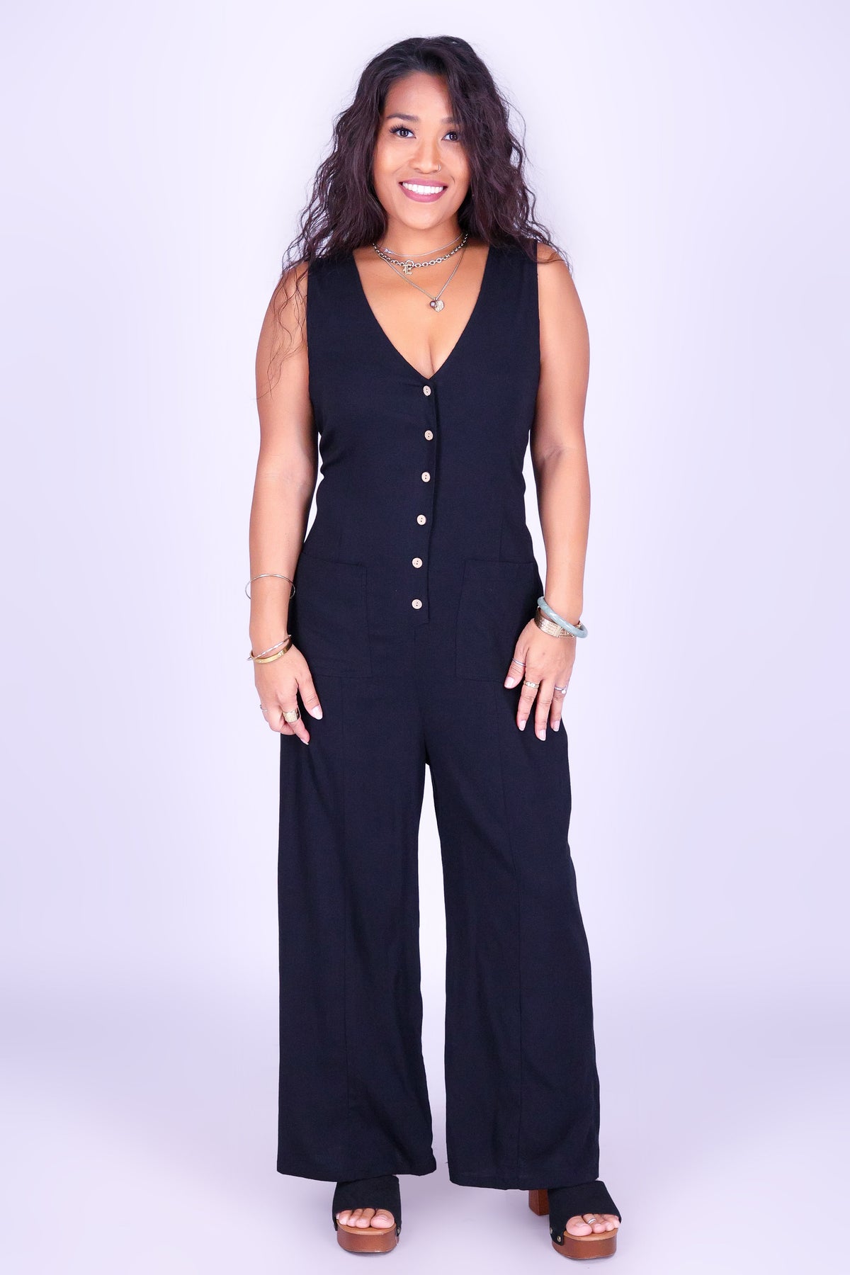 CASUAL MOOD NO WAIST JUMPSUIT