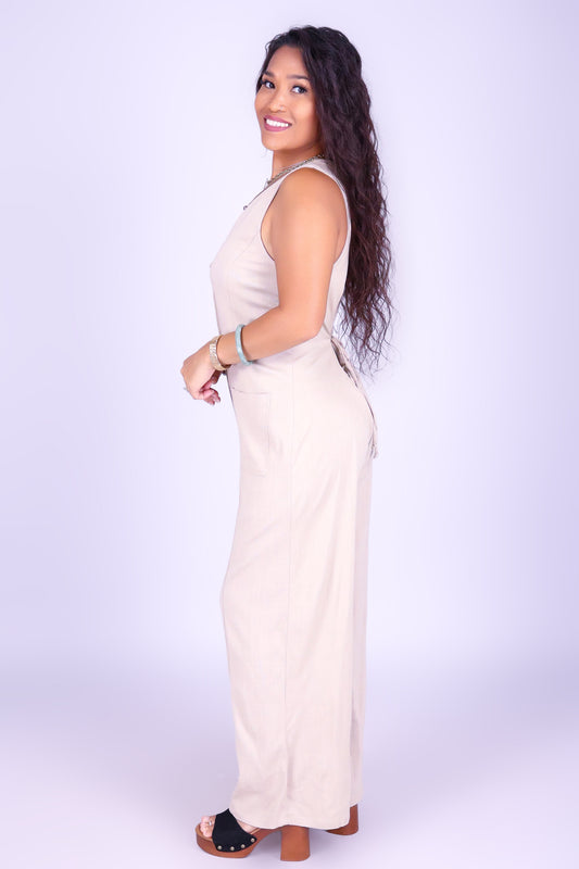 CASUAL MOOD NO WAIST JUMPSUIT