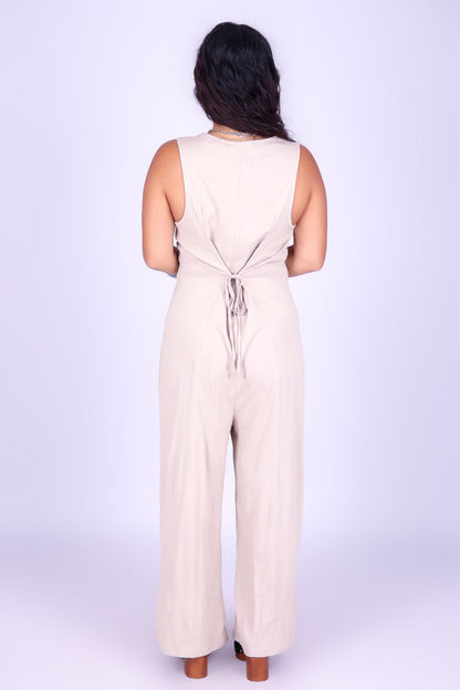 CASUAL MOOD NO WAIST JUMPSUIT