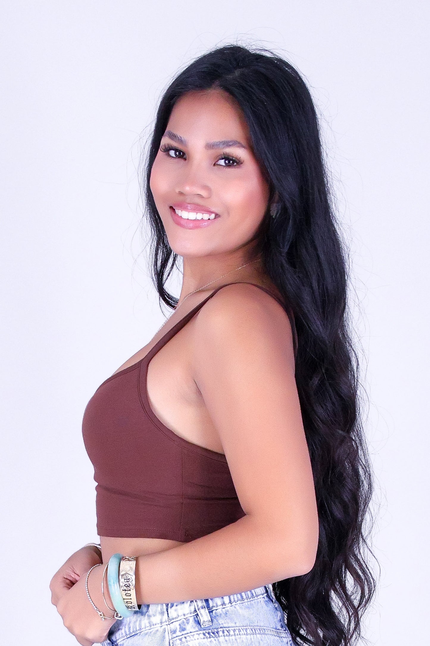 SECOND SKIN CROP TOP