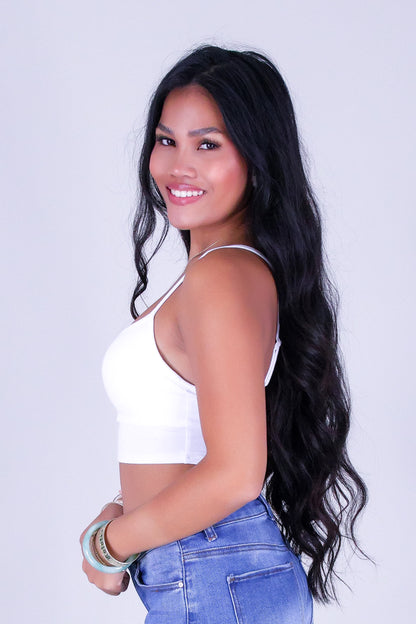 SECOND SKIN CROP TOP