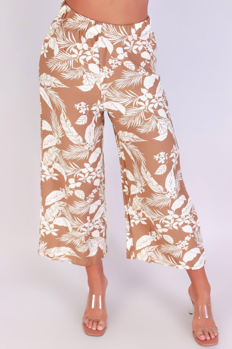 Jeans Warehouse Hawaii - PRINT WOVEN CAPRI&