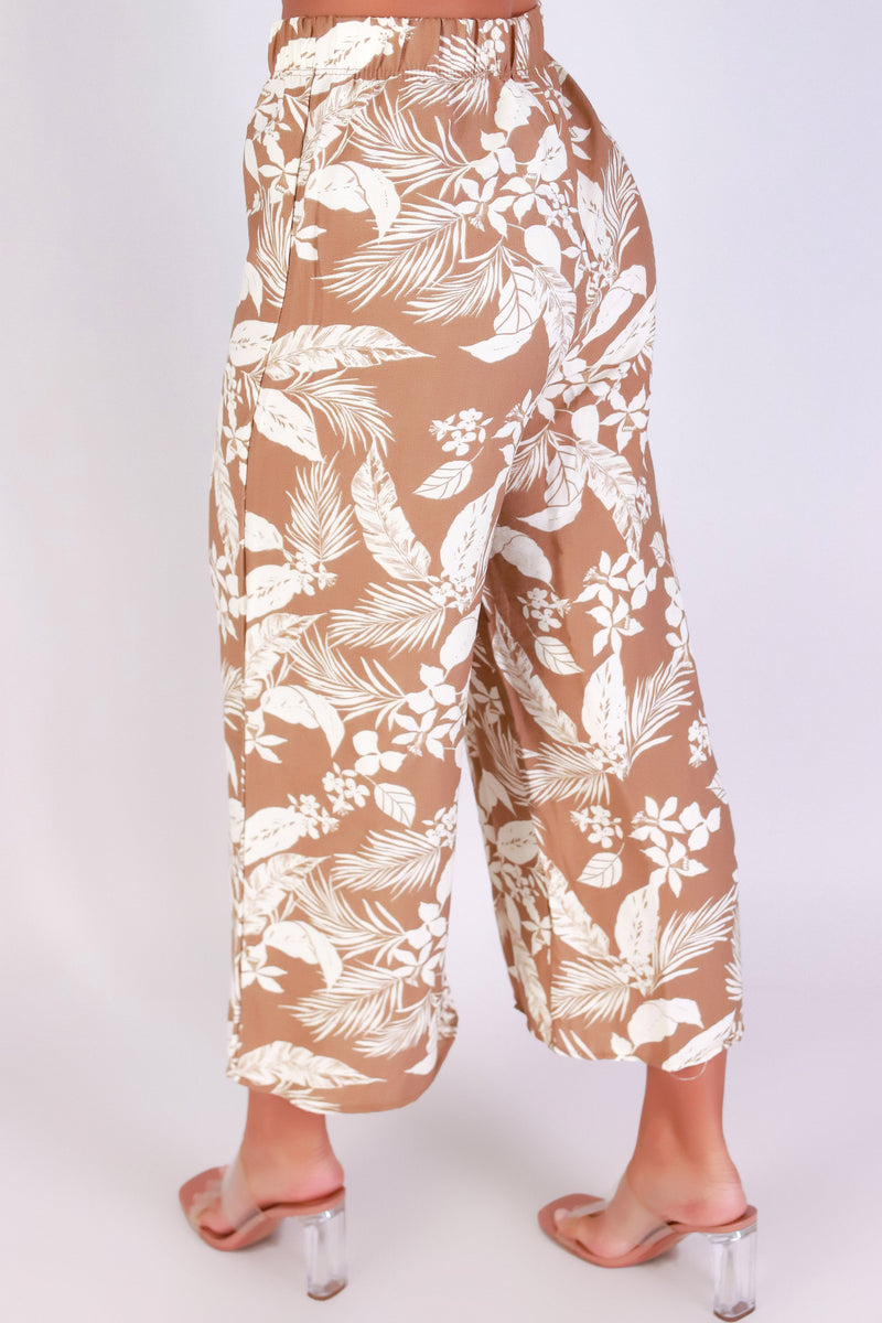 Jeans Warehouse Hawaii - PRINT WOVEN CAPRI&