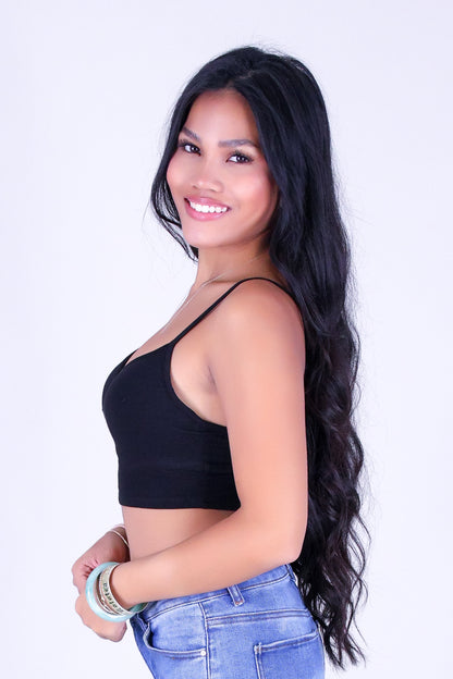 SECOND SKIN CROP TOP