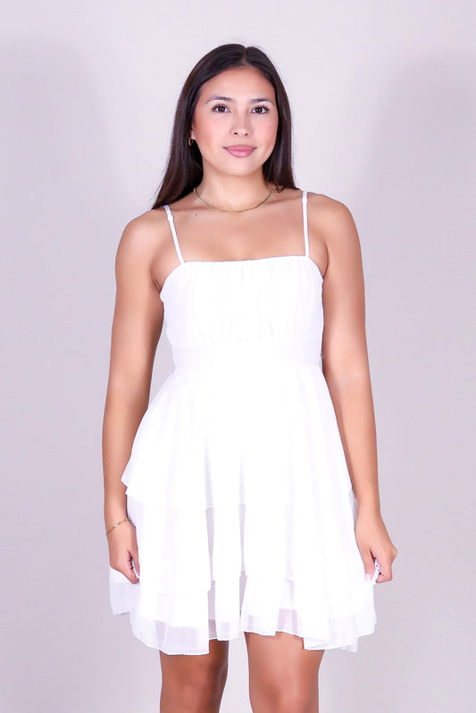 SLOW BLOOM MINI DRESS