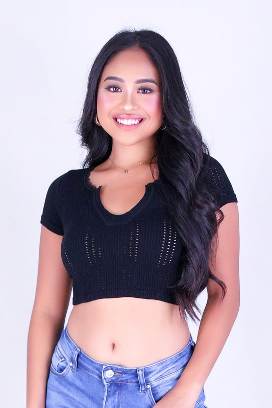 SOFT GIRL ENERGY CROP TOP