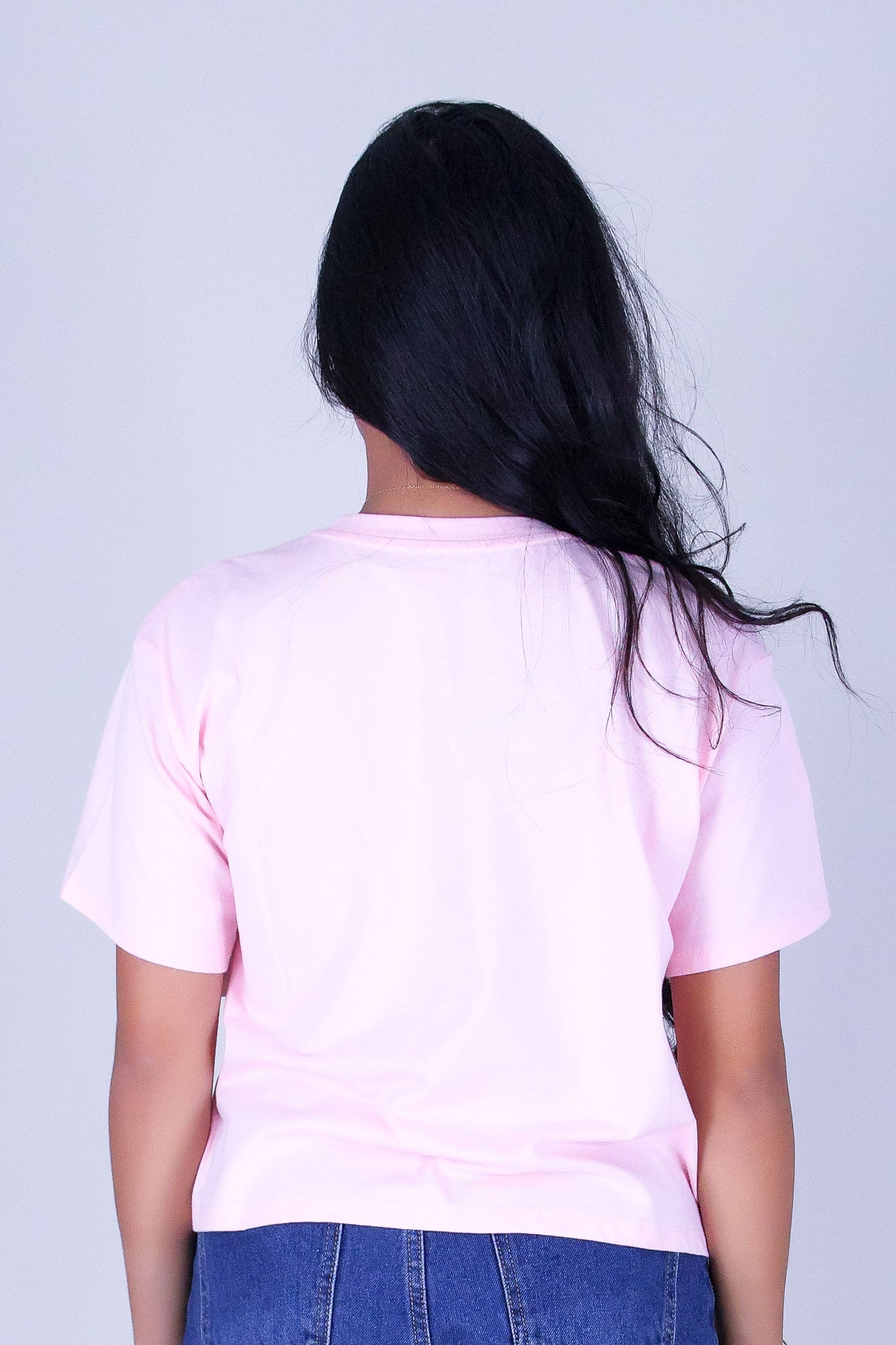 ALOHA PLUMERIA CROP TEE