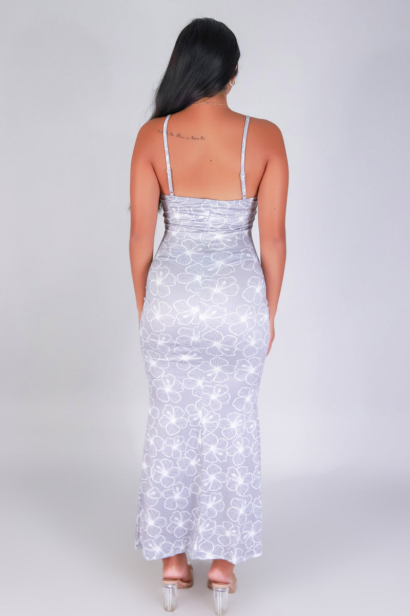 PUA ALOALO MAXI MERMAID DRESS