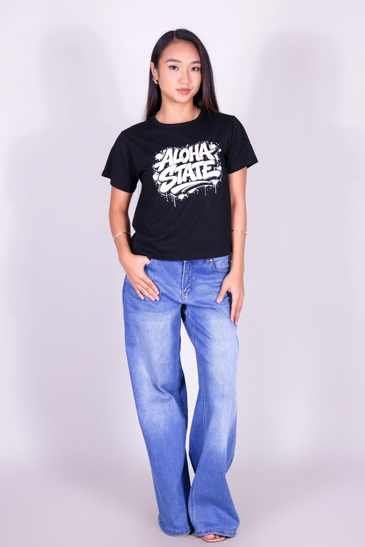 ALOHA STATE GRAFFITI TEE