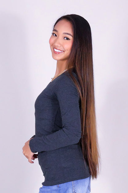 JUST A CUTIE LONG SLEEVE TOP