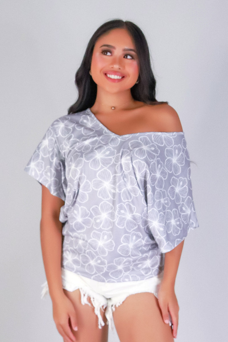 PUA ALOALO DOLMAN TOP