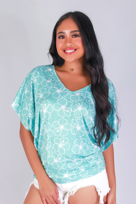 PUA ALOALO DOLMAN TOP