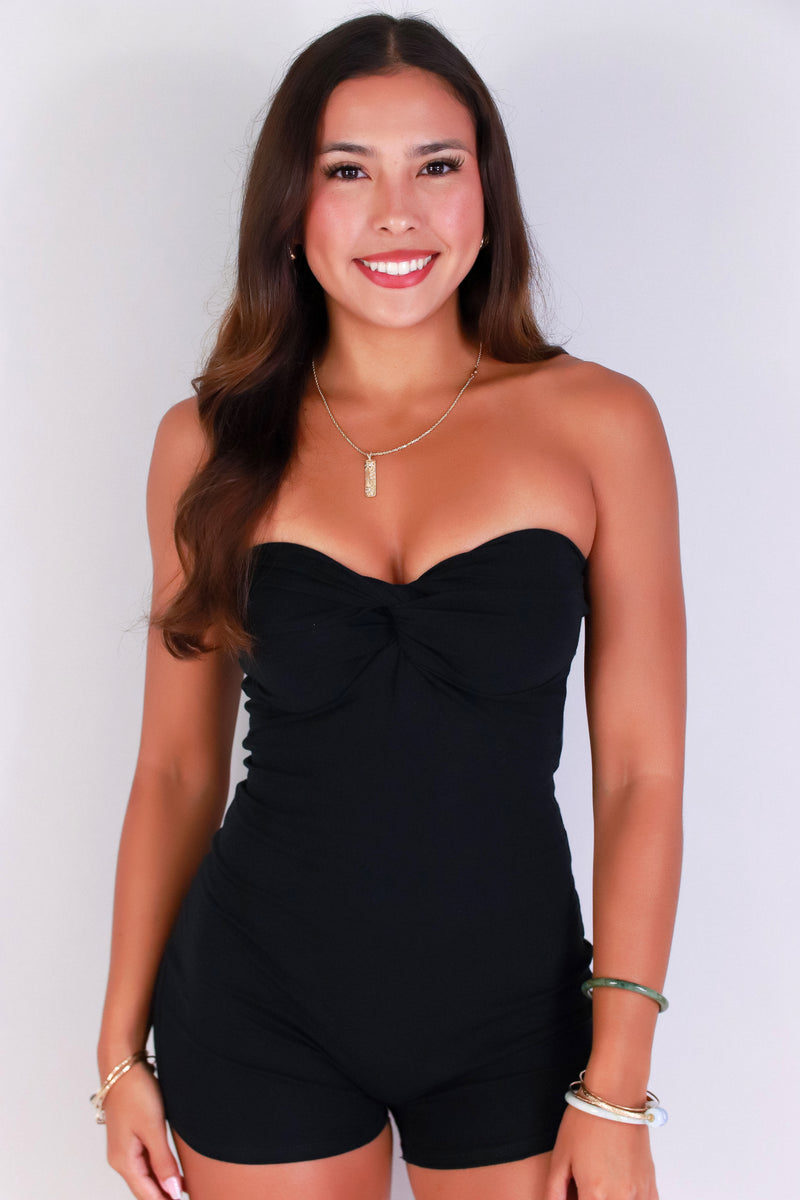 Jeans Warehouse Hawaii - SOLID CASUAL ROMPERS - MAKE WAY ROMPER | By HEART & HIPS