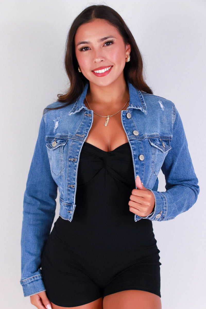 Jeans Warehouse Hawaii - DENIM JACKETS - DENIM DARLING JACKET | By EN JEAN