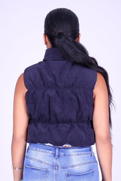 WOODLAND PUFFER VEST | REVERSIBLE