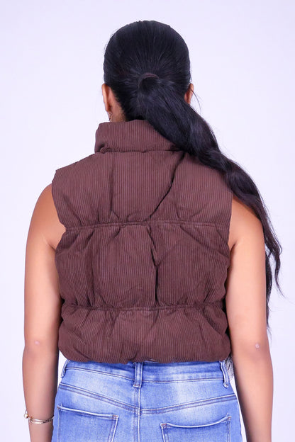 WOODLAND PUFFER VEST | REVERSIBLE