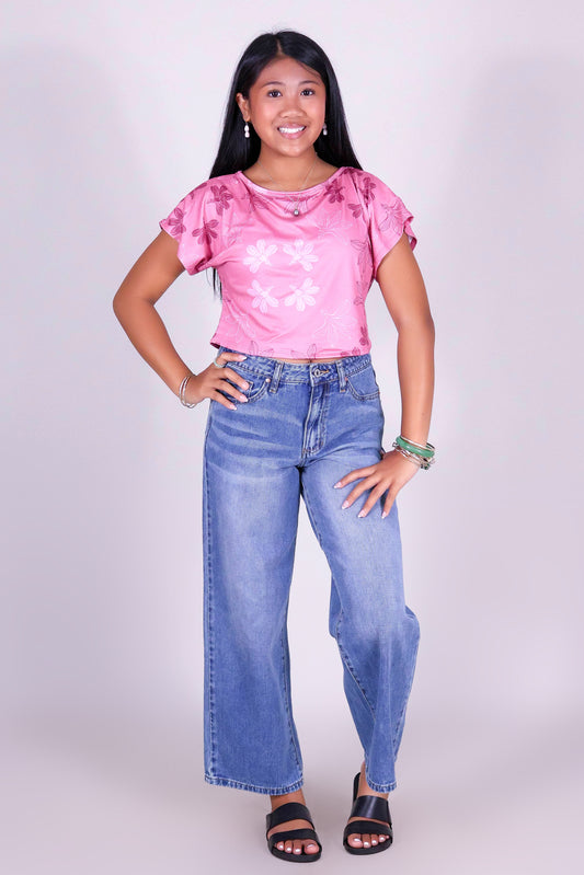 NAUPAKA OFF SHOULDER TOP | KIDS SIZE 2-16