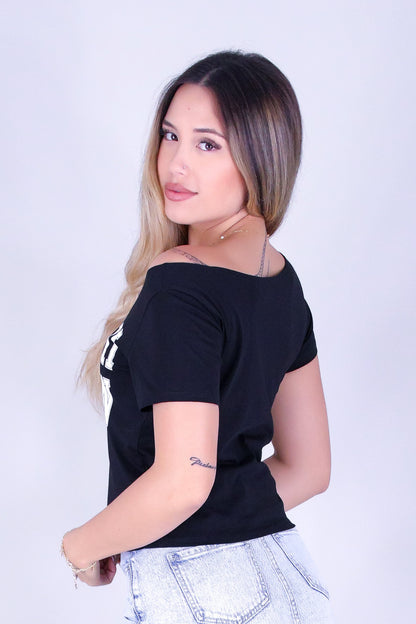 HI GROWN OFF SHOULDER TOP