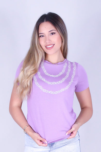 3 STRAND OUTLINE PIKAKE TEE