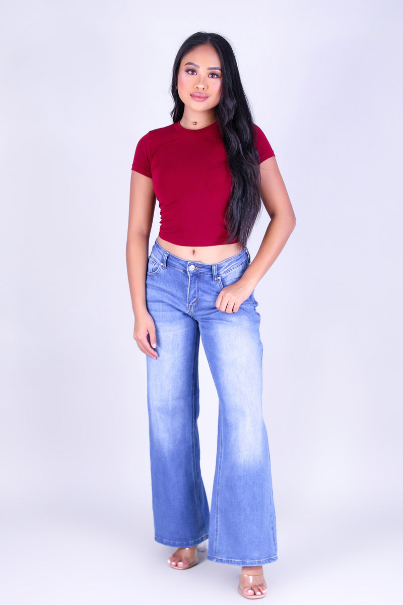 EASY FIT CROP TEE