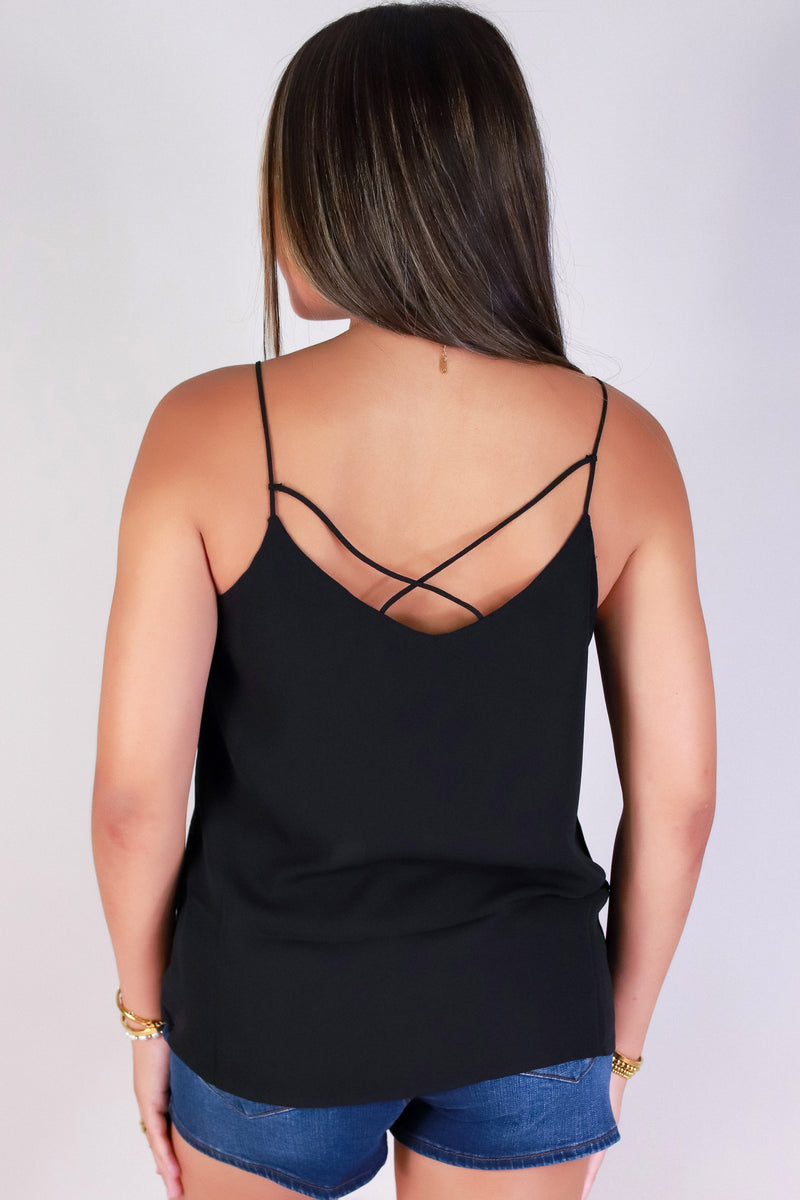 Jeans Warehouse Hawaii - TANK SOLID WOVEN DRESSY TOPS - EFFORTLESS EDIT TOP | By PAPERMOON/ B_ENVIED